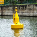 PE material marine Gps ais system light floating marker buoy
